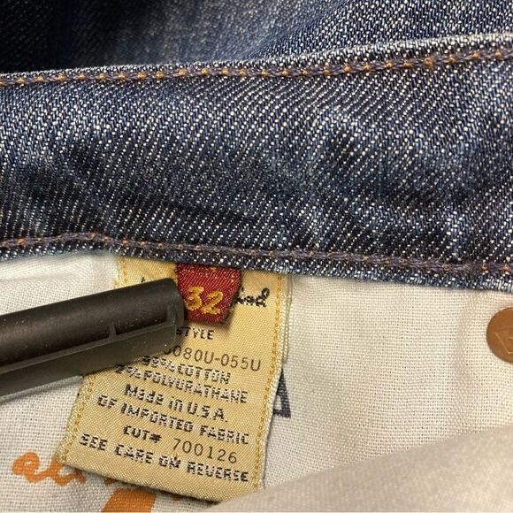 7 For All Mankind Straight Leg Jeans Size 32 - Picture 8 of 10